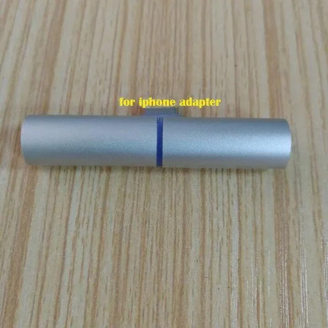 T-Typ-Dual-Adapter auf 3.5-mm-Klinken-Kopfhörer-Kopfhörer-Aux-Audio-Adapter-Konverter für Apple iPhone 8/7/7 Plus IOS 11