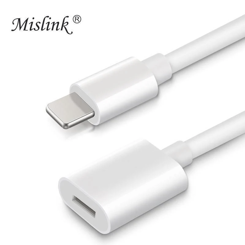 Lightning Verlängerungskabel Buchse zu Stecker Adapter Audio Konverter für iPhone x 8 7 6 5 iPad Ladegerät Daten 8 Pin aufladen