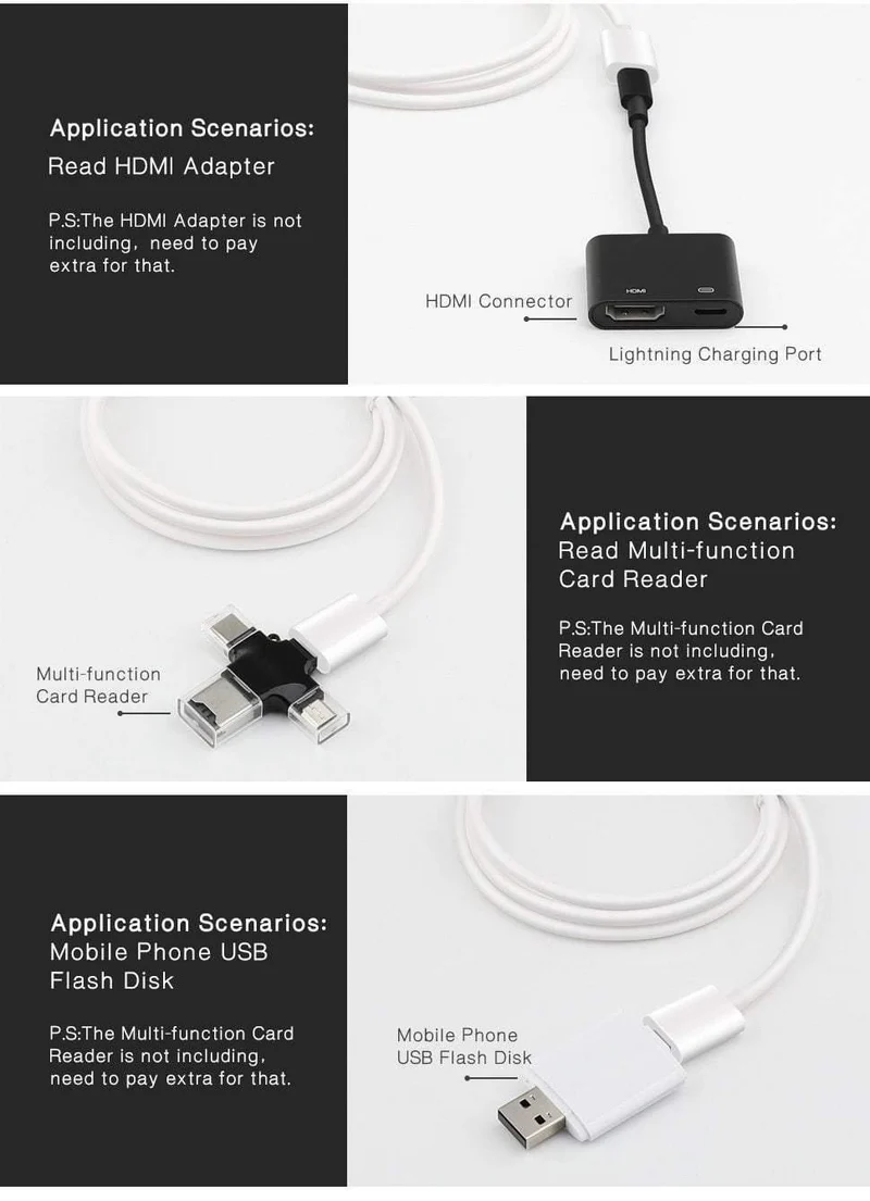 Lightning Verlängerungskabel Buchse zu Stecker Adapter Audio Konverter für iPhone x 8 7 6 5 iPad Ladegerät Daten 8 Pin aufladen