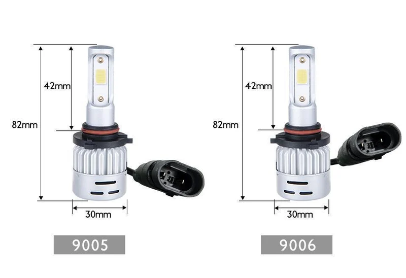 H7 H1 LED Auto Scheinwerfer Birne H11 H8 LED Auto Lampe 9005 HB3 9006 24V 72W 8000Lm 6500K 3000K COB 12V LED HB4 H4 4300K ​​Auto Birne