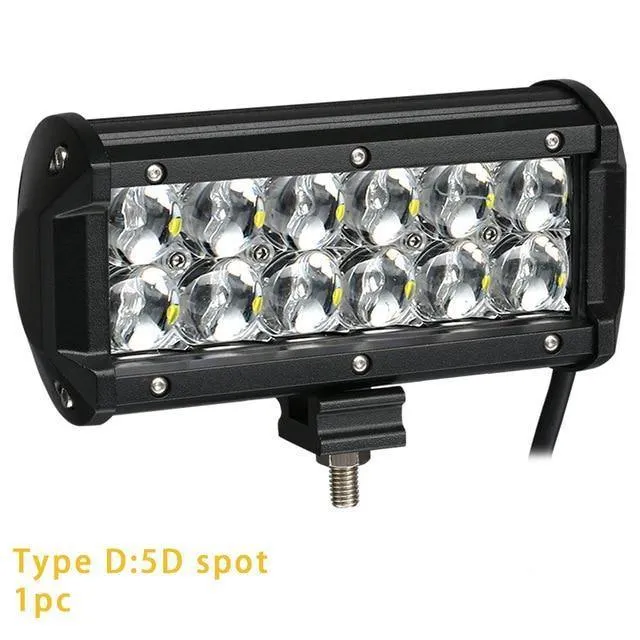 LED-Leiste, 7 cm (4 Zoll), LED-Lichtleiste, Arbeitslicht für Fahren im Gelände, Boot, Auto, Traktor, LKW, 4 x 12, SUV, ATV, 24 V, XNUMX V, Off-Road