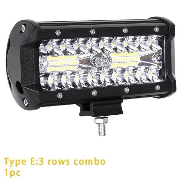 LED-Leiste, 7 cm (4 Zoll), LED-Lichtleiste, Arbeitslicht für Fahren im Gelände, Boot, Auto, Traktor, LKW, 4 x 12, SUV, ATV, 24 V, XNUMX V, Off-Road