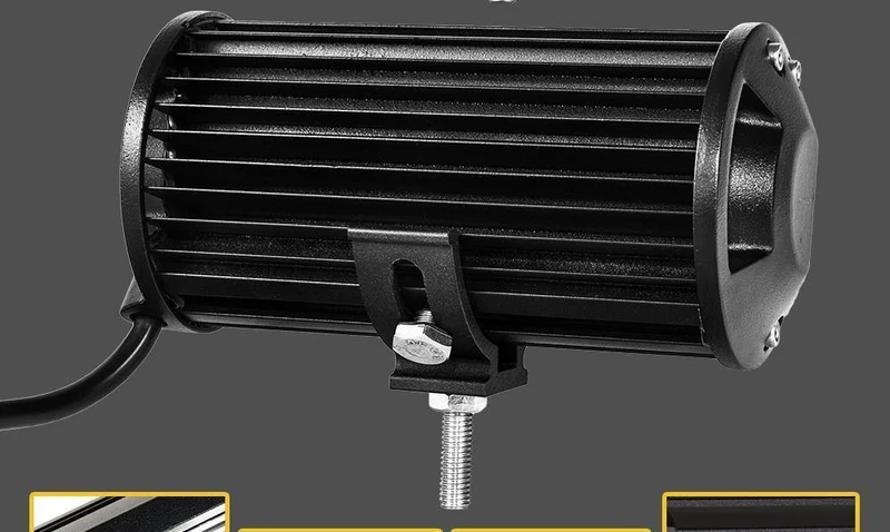 LED-Leiste, 7 cm (4 Zoll), LED-Lichtleiste, Arbeitslicht für Fahren im Gelände, Boot, Auto, Traktor, LKW, 4 x 12, SUV, ATV, 24 V, XNUMX V, Off-Road