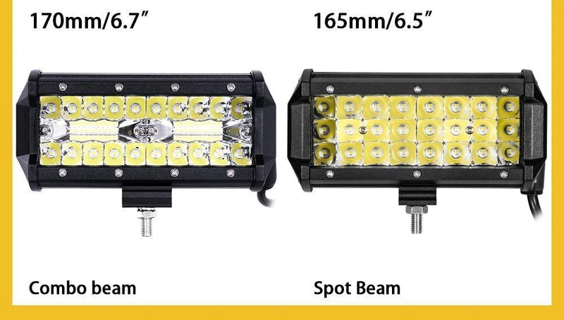 LED-Leiste, 7 cm (4 Zoll), LED-Lichtleiste, Arbeitslicht für Fahren im Gelände, Boot, Auto, Traktor, LKW, 4 x 12, SUV, ATV, 24 V, XNUMX V, Off-Road