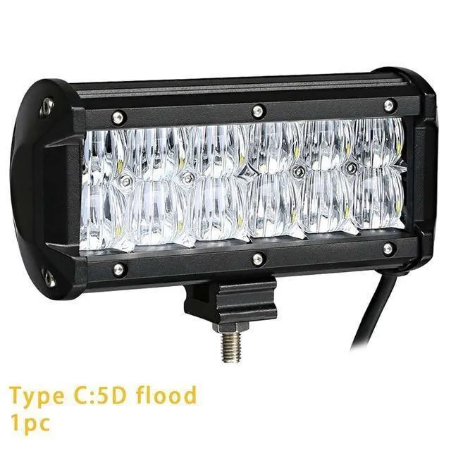 LED-Leiste, 7 cm (4 Zoll), LED-Lichtleiste, Arbeitslicht für Fahren im Gelände, Boot, Auto, Traktor, LKW, 4 x 12, SUV, ATV, 24 V, XNUMX V, Off-Road