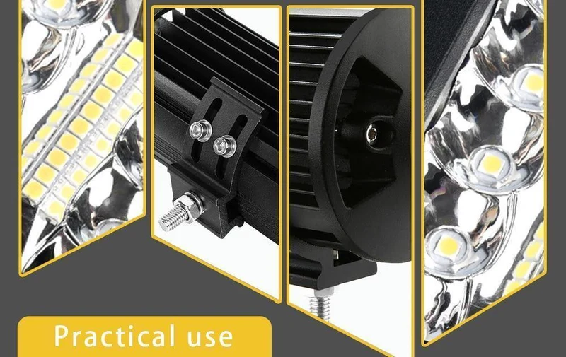 LED-Leiste, 7 cm (4 Zoll), LED-Lichtleiste, Arbeitslicht für Fahren im Gelände, Boot, Auto, Traktor, LKW, 4 x 12, SUV, ATV, 24 V, XNUMX V, Off-Road