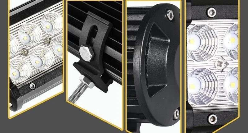LED-Leiste, 7 cm (4 Zoll), LED-Lichtleiste, Arbeitslicht für Fahren im Gelände, Boot, Auto, Traktor, LKW, 4 x 12, SUV, ATV, 24 V, XNUMX V, Off-Road
