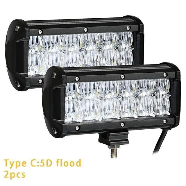 LED-Leiste, 7 cm (4 Zoll), LED-Lichtleiste, Arbeitslicht für Fahren im Gelände, Boot, Auto, Traktor, LKW, 4 x 12, SUV, ATV, 24 V, XNUMX V, Off-Road
