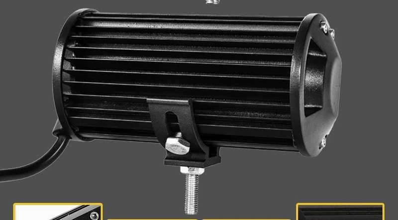 LED-Leiste, 7 cm (4 Zoll), LED-Lichtleiste, Arbeitslicht für Fahren im Gelände, Boot, Auto, Traktor, LKW, 4 x 12, SUV, ATV, 24 V, XNUMX V, Off-Road