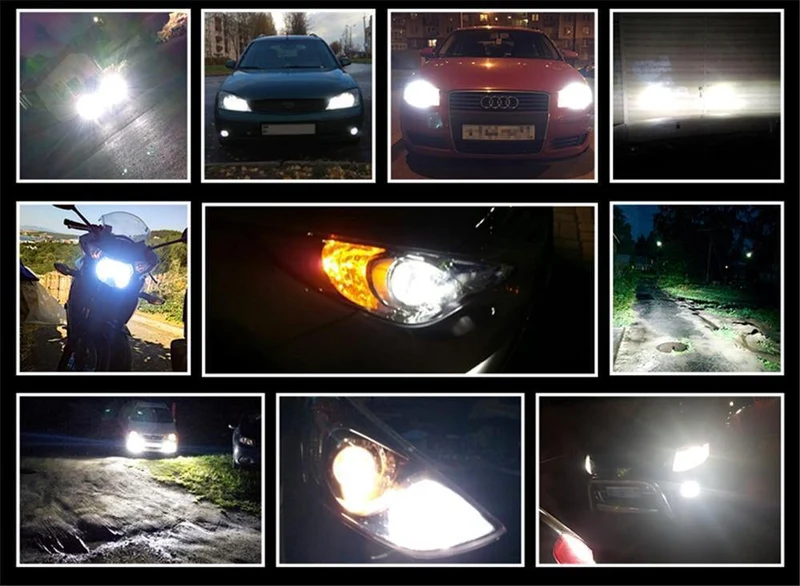 H7 LED H4 H1 H3 H8 H9 H11 9006 9005 Auto Autoscheinwerferlampe CSP Chip 50W 8000LM Autoscheinwerfer Nebelscheinwerfer 6500K Led Lampe 12V
