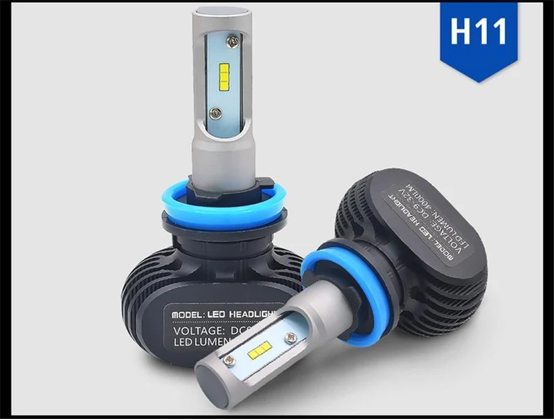 H7 LED H4 H1 H3 H8 H9 H11 9006 9005 Auto Autoscheinwerferlampe CSP Chip 50W 8000LM Autoscheinwerfer Nebelscheinwerfer 6500K Led Lampe 12V