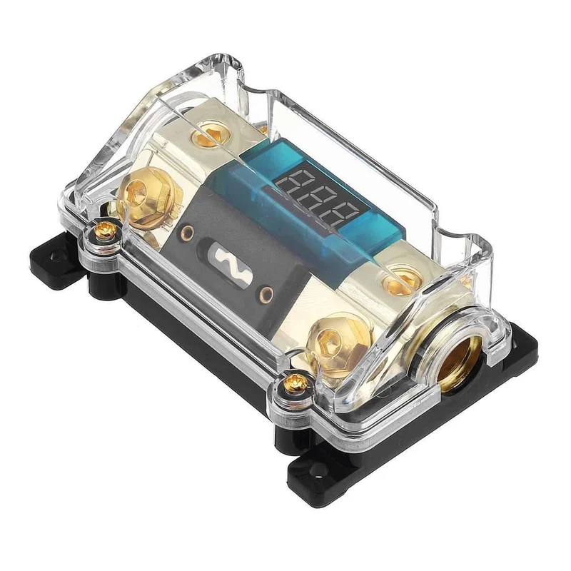 12V 100A Kunststoff Auto Audio Power Sicherung Halter Box Auto Ersatzteile Auto Verstärker Sicherung Adapter Audio System Schutz