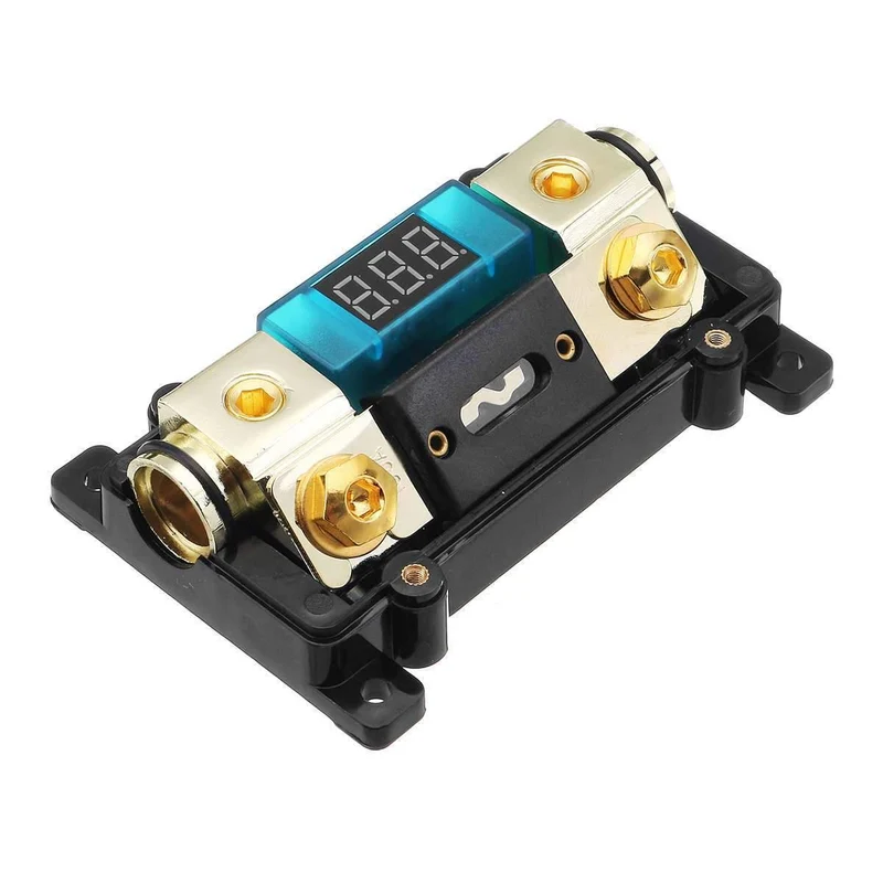 12V 100A Kunststoff Auto Audio Power Sicherung Halter Box Auto Ersatzteile Auto Verstärker Sicherung Adapter Audio System Schutz