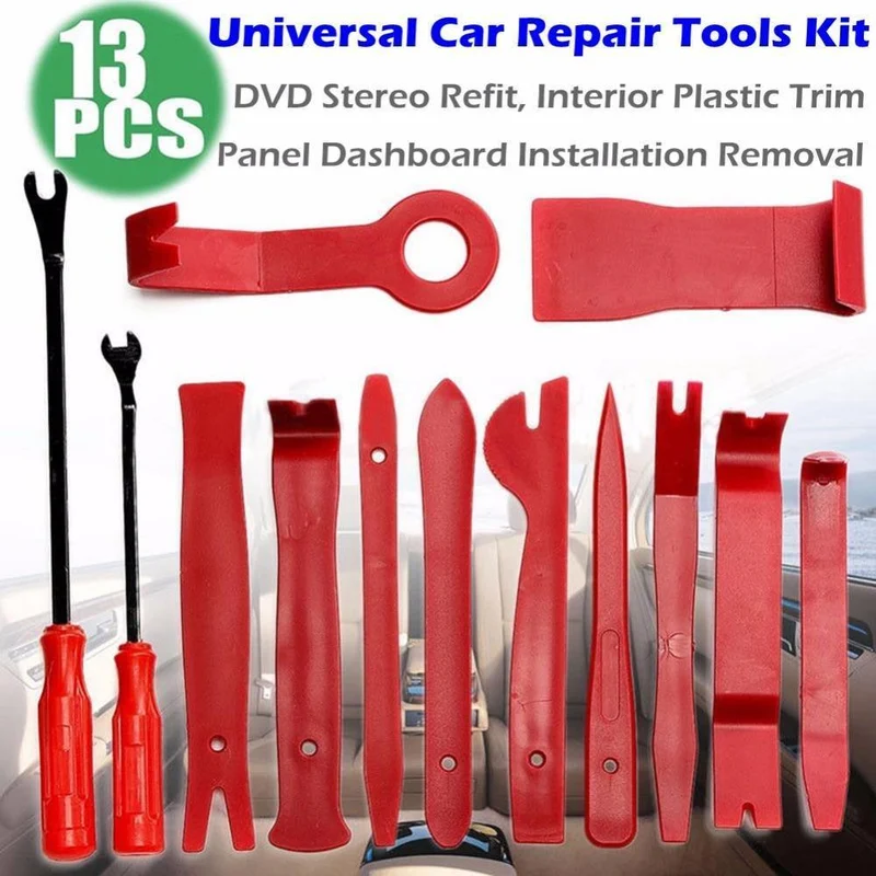 Auto Reparatur Demontage Tools Kit Auto DVD Stereo Refit Kits Innen Kunststoff Trim Panel Dashboard Installation Removal Tool