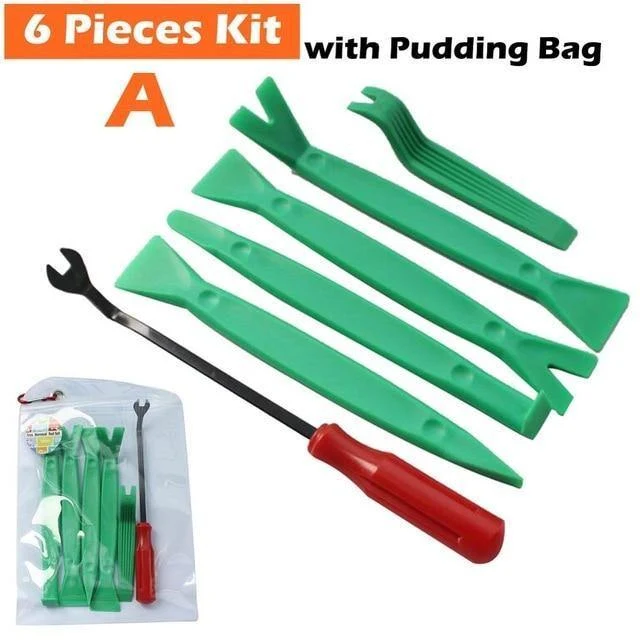 Auto Reparatur Demontage Tools Kit Auto DVD Stereo Refit Kits Innen Kunststoff Trim Panel Dashboard Installation Removal Tool
