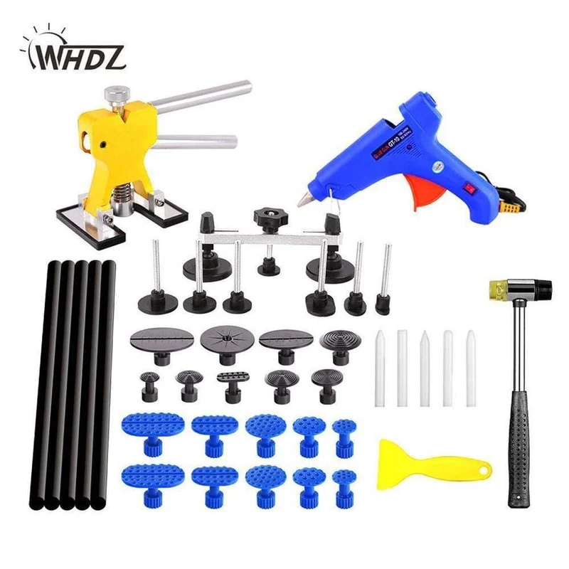 Handwerkzeuge DIY Paintless Dent Repair Tool Auto Dent Puller Karosserie Dent Schaden Reparatur Handwerkzeug Ziehen Brücke Hammer