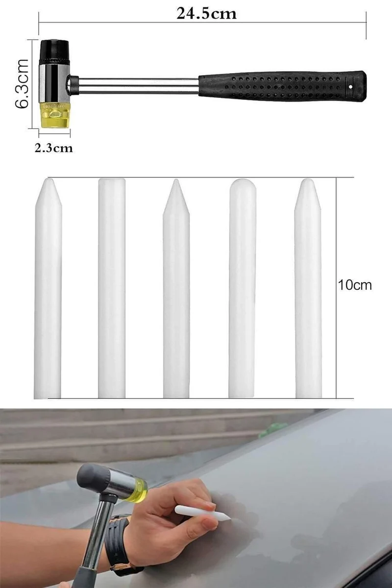 Handwerkzeuge DIY Paintless Dent Repair Tool Auto Dent Puller Karosserie Dent Schaden Reparatur Handwerkzeug Ziehen Brücke Hammer
