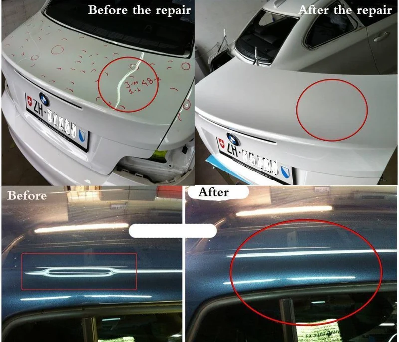 Handwerkzeuge DIY Paintless Dent Repair Tool Auto Dent Puller Karosserie Dent Schaden Reparatur Handwerkzeug Ziehen Brücke Hammer