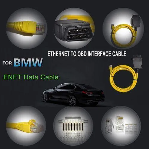 Ethernet zu OBD Für BMW F Serie ENET Kabel E-SYS ICOM 2 Codierung Ohne CD ESYS ICOM Codierung Diagnosewerkzeug Freies Verschiffen