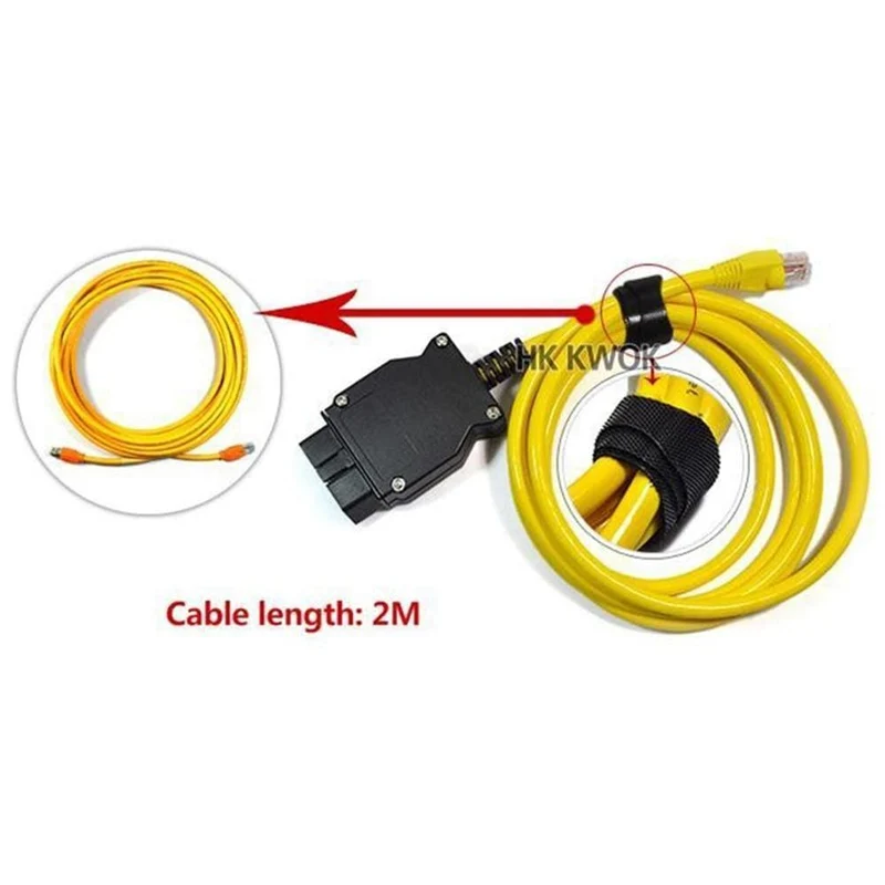 Ethernet zu OBD Für BMW F Serie ENET Kabel E-SYS ICOM 2 Codierung Ohne CD ESYS ICOM Codierung Diagnosewerkzeug Freies Verschiffen