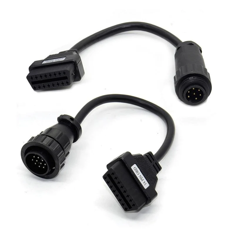 LKW-Kabel CDP Pro OBD2 OBDII-Autokabel LKW-Diagnosetool Verbindungskabel 8 Stück LKW-Kabel für TCS CDP Plus