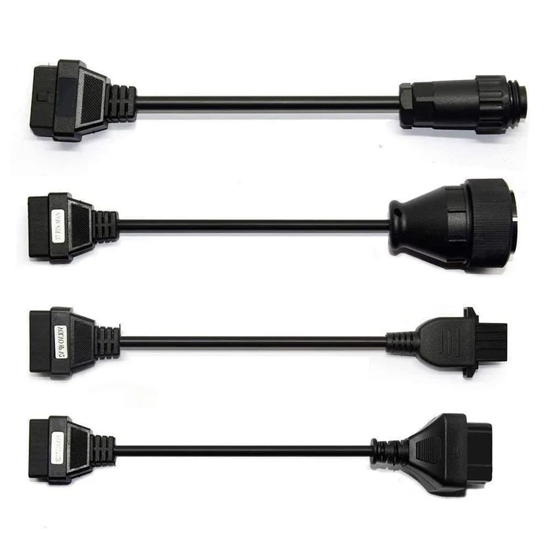 LKW-Kabel CDP Pro OBD2 OBDII-Autokabel LKW-Diagnosetool Verbindungskabel 8 Stück LKW-Kabel für TCS CDP Plus