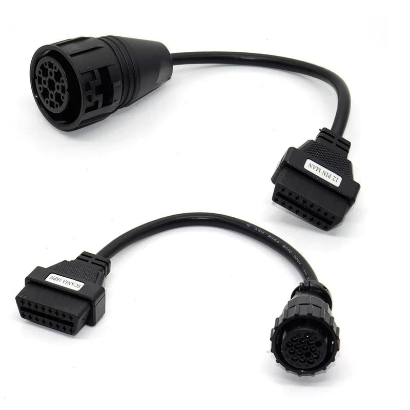 LKW-Kabel CDP Pro OBD2 OBDII-Autokabel LKW-Diagnosetool Verbindungskabel 8 Stück LKW-Kabel für TCS CDP Plus