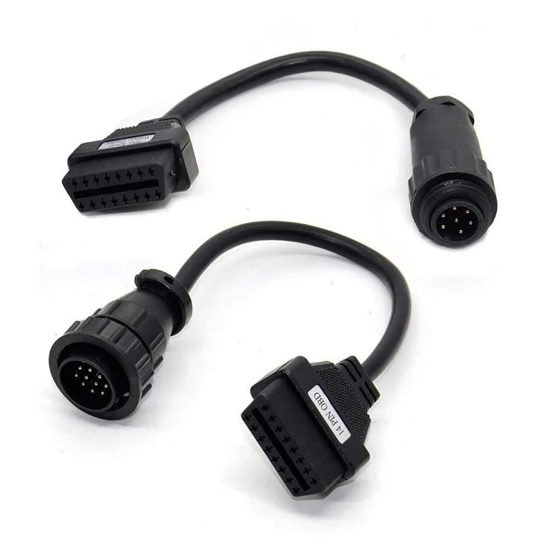 LKW-Kabel CDP Pro OBD2 OBDII-Autokabel LKW-Diagnosetool Verbindungskabel 8 Stück LKW-Kabel für TCS CDP Plus