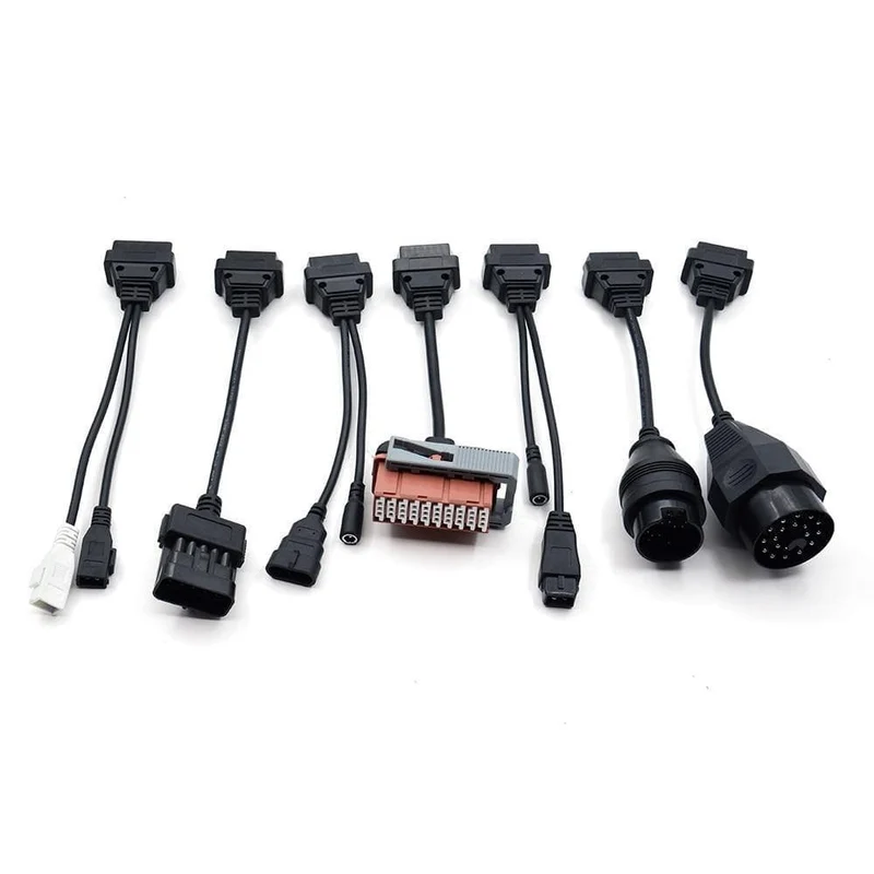 LKW-Kabel CDP Pro OBD2 OBDII-Autokabel LKW-Diagnosetool Verbindungskabel 8 Stück LKW-Kabel für TCS CDP Plus