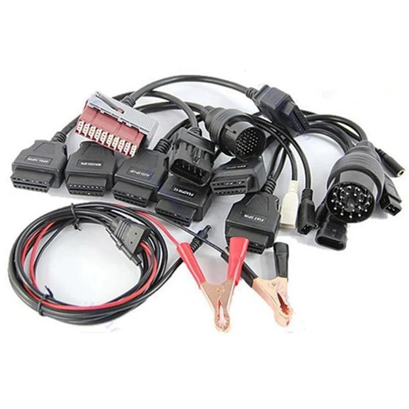 OBD obd2 Komplettset 8 Autokabel tcs CDP Plus Autokabel 8 Autokabel Diagnose-Tool Schnittstellenkabel Für Autocom CDP Delphi DS150E