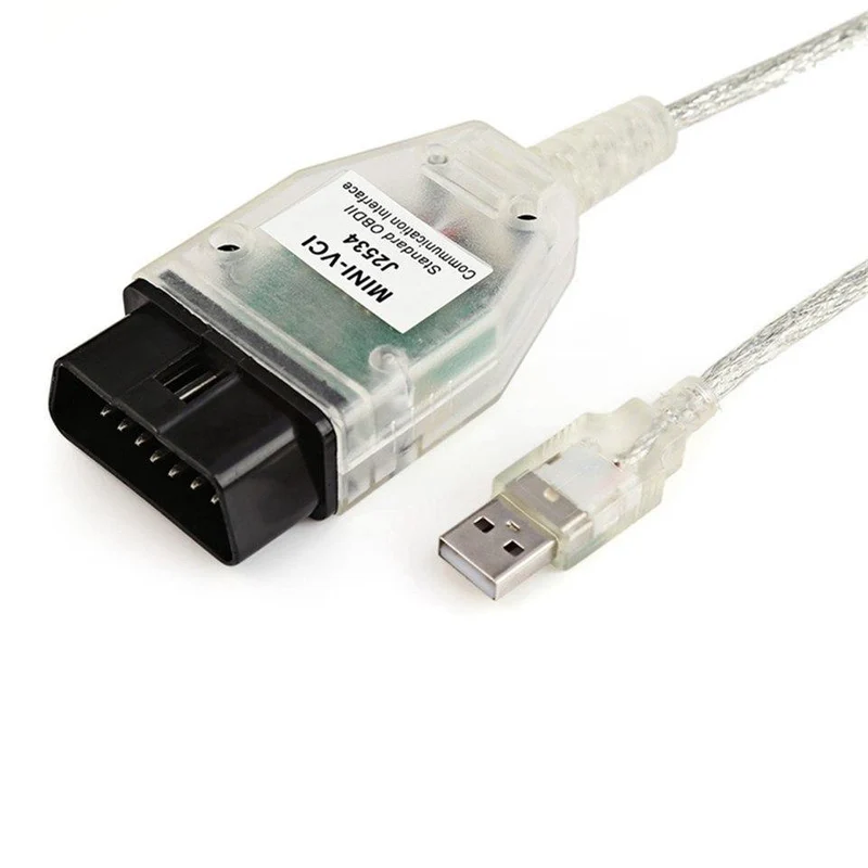 Einzelkabel Mini-VCI J2534 FÜR Toyota / Lexus TIS Techstream V13.00.022 Diagnosewerkzeugkabel MINI VCI