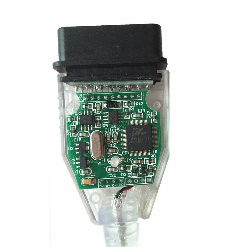 Einzelkabel Mini-VCI J2534 FÜR Toyota / Lexus TIS Techstream V13.00.022 Diagnosewerkzeugkabel MINI VCI