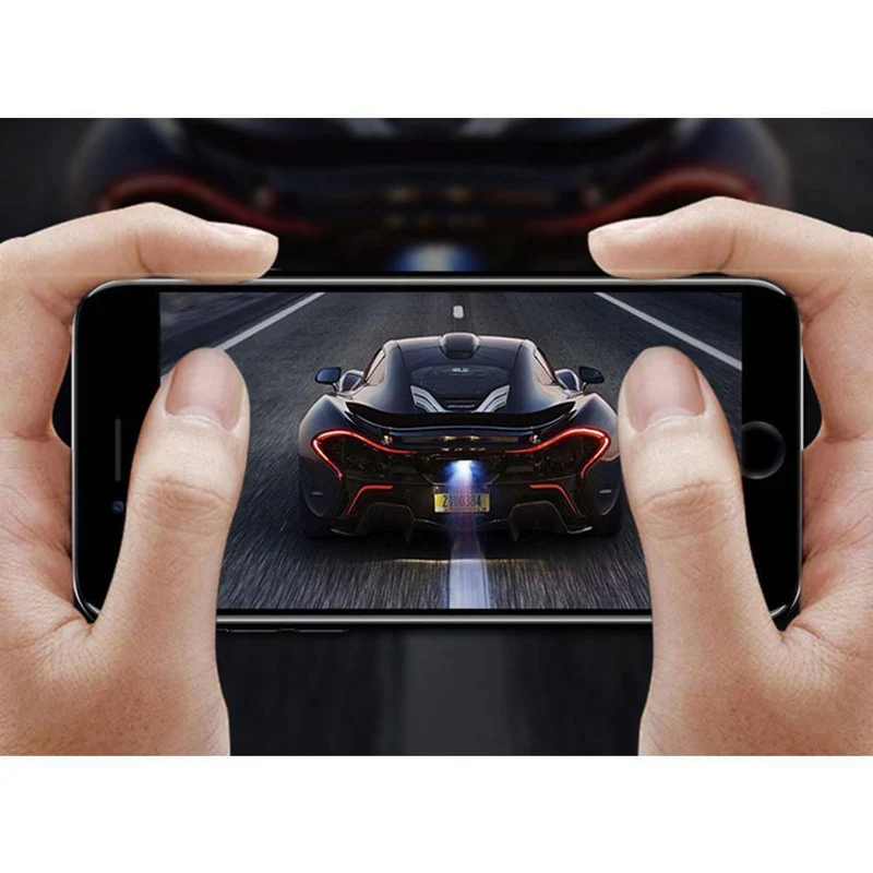 Displayschutzfolie aus gehärtetem Glas für Telefone, HD-Anti-Schmutz-Hartglas, Handyfolie, 4.7 Zoll, 4D-Displayschutz
