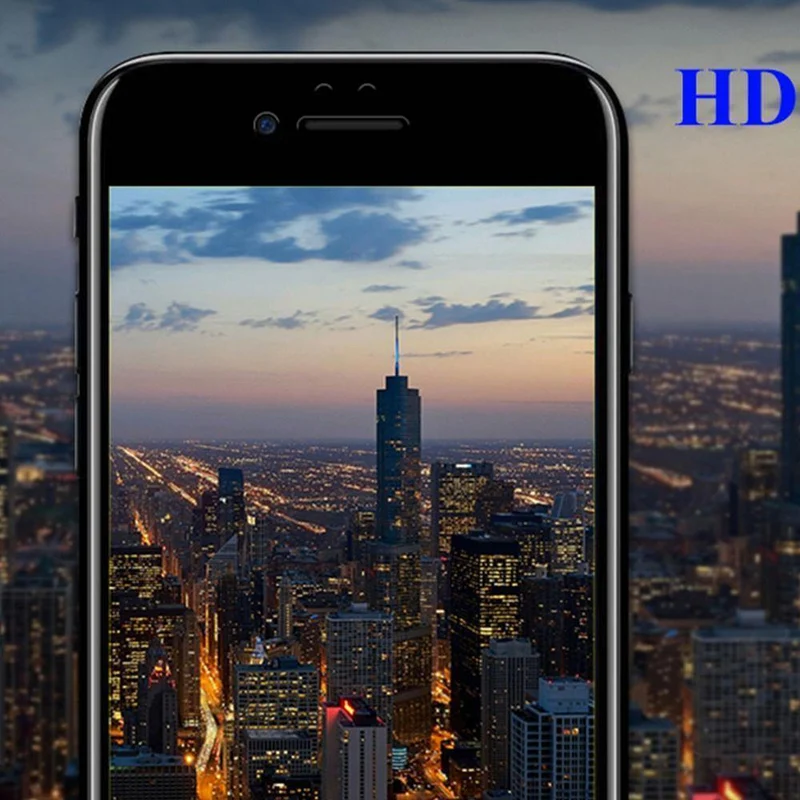 Displayschutzfolie aus gehärtetem Glas für Telefone, HD-Anti-Schmutz-Hartglas, Handyfolie, 4.7 Zoll, 4D-Displayschutz
