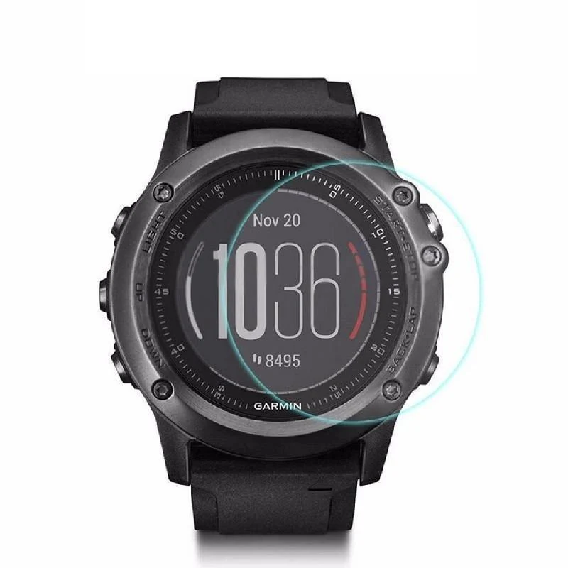 Runde Uhr mit Durchmesser 31 mm / 34 mm / 35 mm / 36 mm / 38 mm / 42 mm. Smart Watch aus gehärtetem Glas.