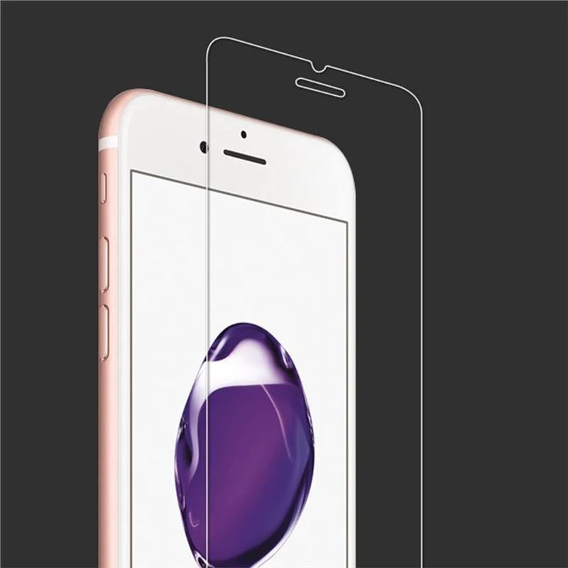2 Stück Displayschutzfolien aus gehärtetem Glas, 0.26 mm, 2.5D, Härte 9H, HD-Displayschutzfolien für iPhone 6s
