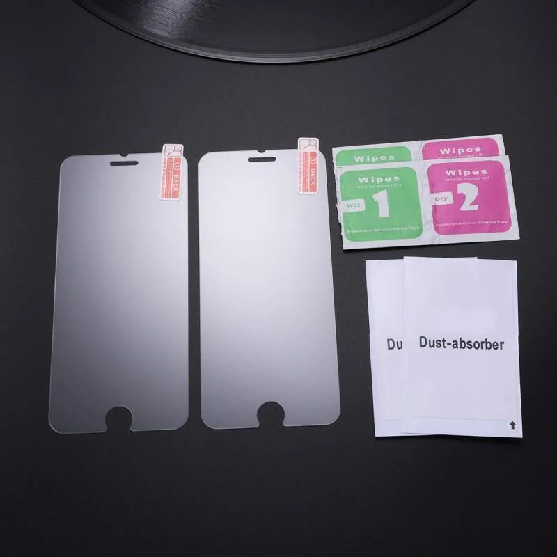 2pcs ausgeglichenes Glas-Schirm-Schutz 0.26mm 2.5D 9H Härte HD Schirm-Film für iPhone 6 / 6s