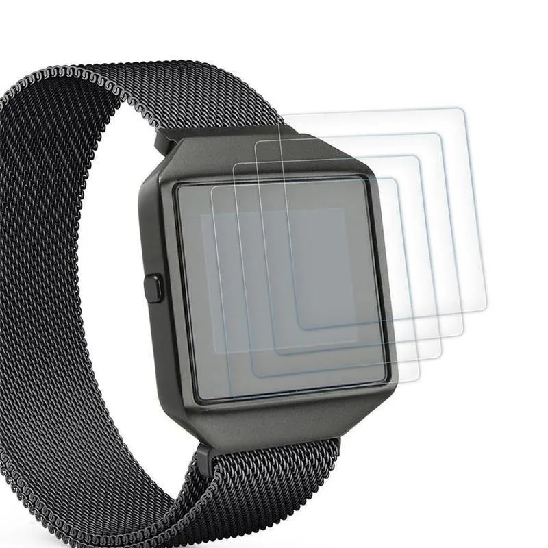 3x Premium Echtglas Displayschutzfolie für Fitbit Ionic Watch