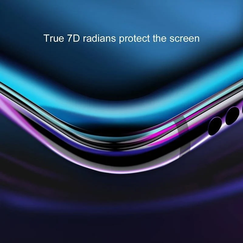 Baseus 0.3 mm dünner Displayschutz für Xiaomi 8 8 SE 9H 7D gehärtetes Glas vollständige Abdeckung Schutzglasfolie für Xiaomi 8 8SE