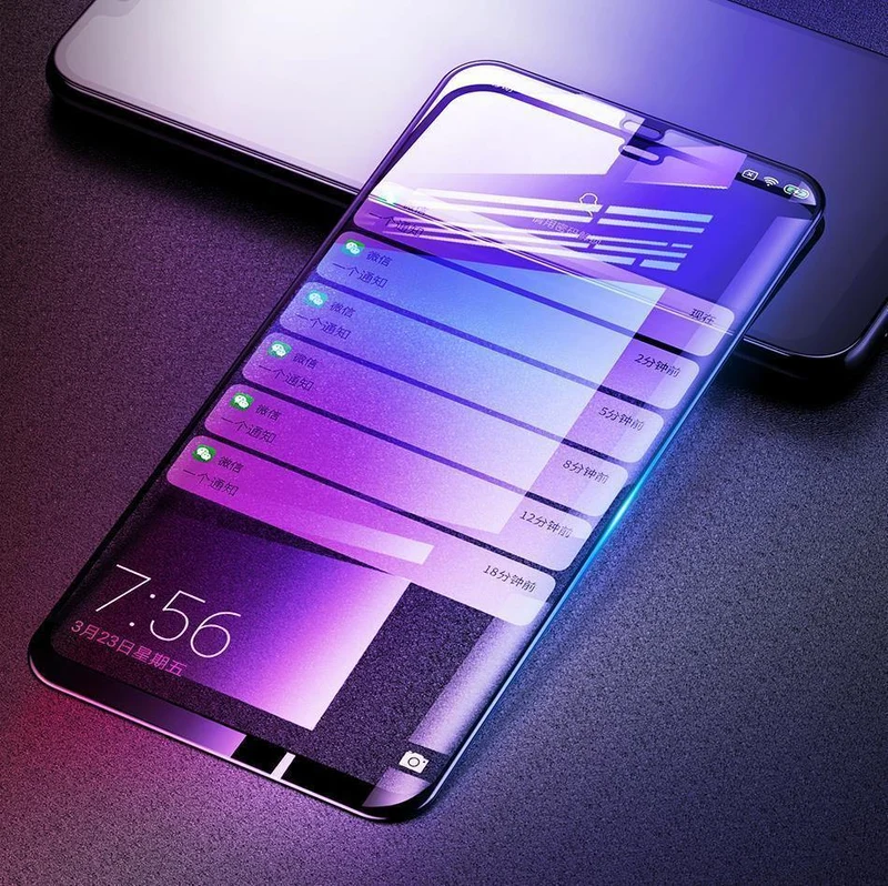 Baseus 0.3 mm dünner Displayschutz für Xiaomi 8 8 SE 9H 7D gehärtetes Glas vollständige Abdeckung Schutzglasfolie für Xiaomi 8 8SE