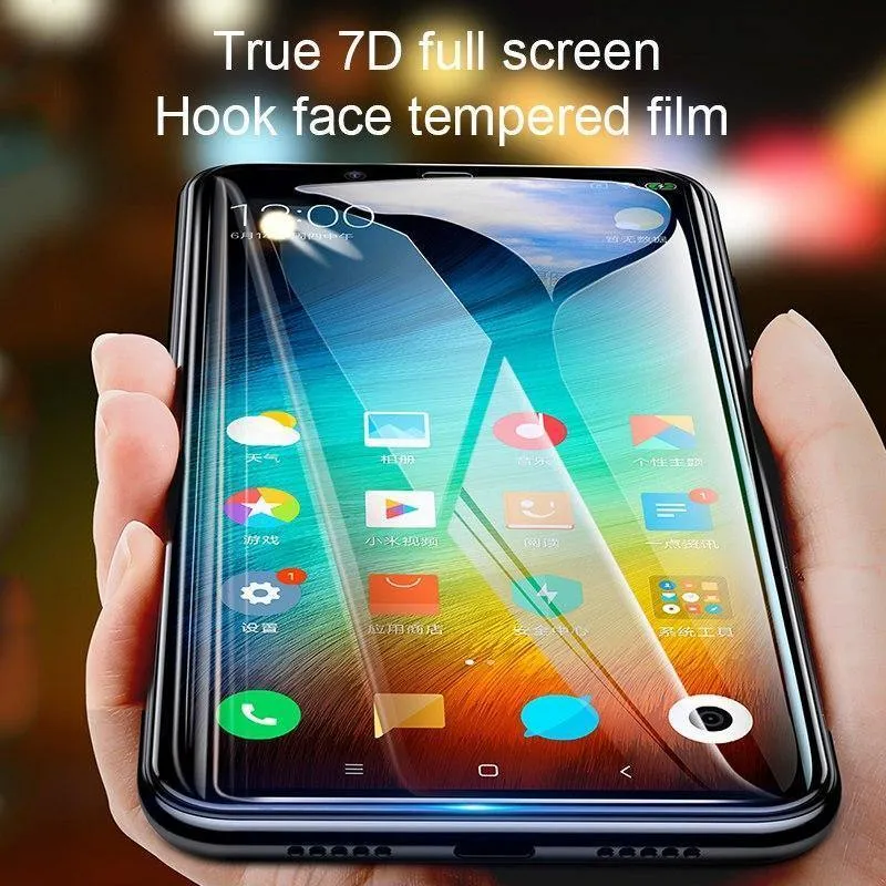 Baseus 0.3 mm dünner Displayschutz für Xiaomi 8 8 SE 9H 7D gehärtetes Glas vollständige Abdeckung Schutzglasfolie für Xiaomi 8 8SE