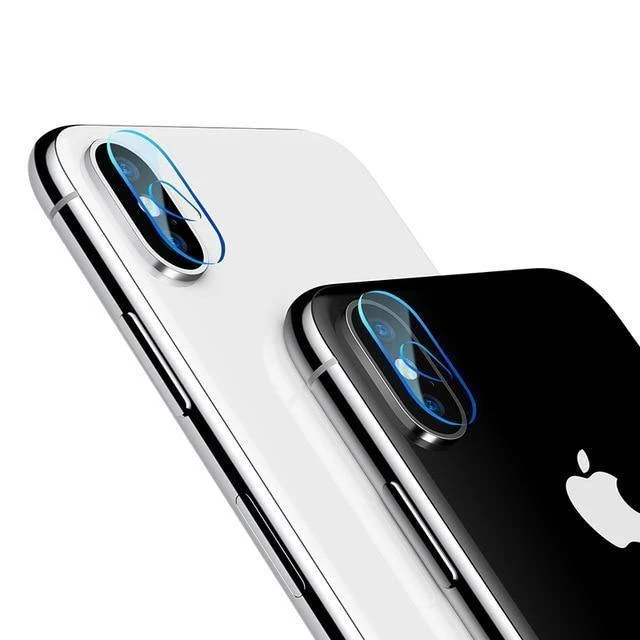 Baseus 0.15 mm transparenter Kameraobjektiv-Displayschutz für iPhone X 10 Klare Rückseite Telefonobjektiv gehärtetes Glas für iPhoneX