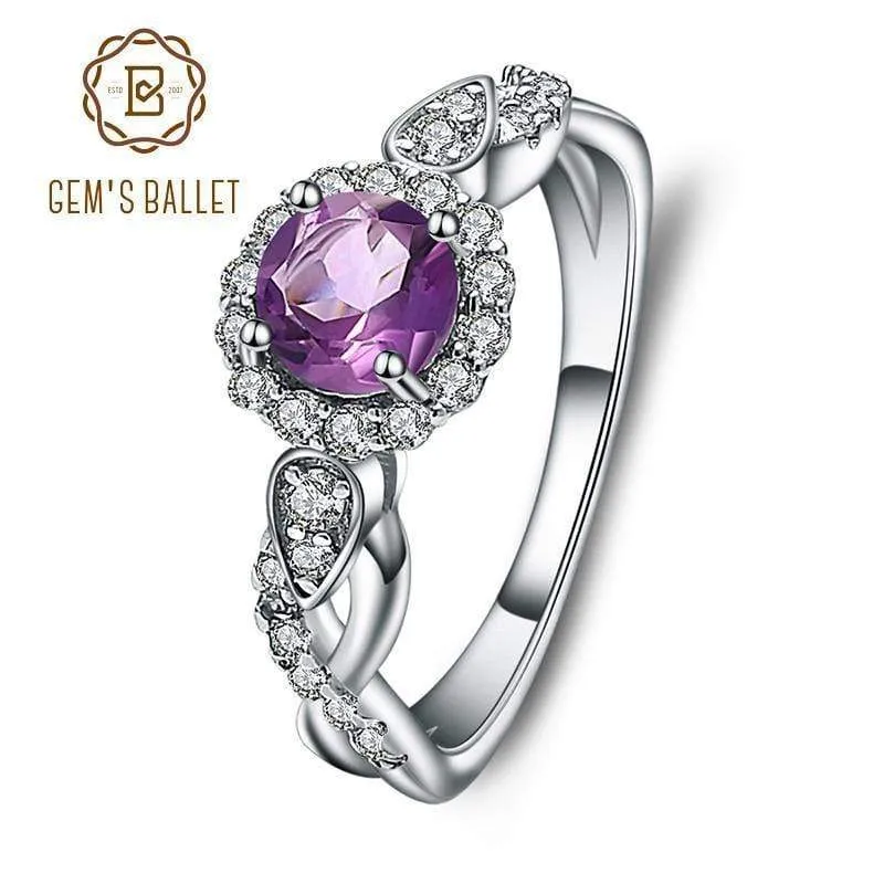 Amethyst Echt 925 Sterling Silber Ringe Für Frauen Hochzeit Engagement Edlen Schmuck Unendlichkeit Ring