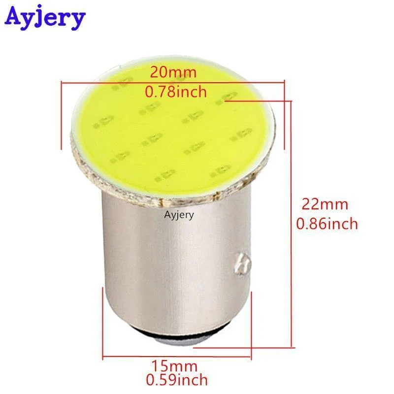 24V 10X Super Helle COB 12 SMD S25 1156 BA15S P21W 1157 BAY15D P21/5W Weiß Rot Bremse licht Rücklicht Signal Auto Licht