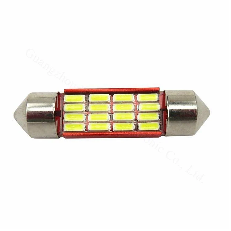 2x Canbus LED Glühbirne C5W C10W 31mm 36mm 39mm 41mm SV8.5 4014 SMD Auto Led lampe Auto Innen Dome Karte Kennzeichen Licht