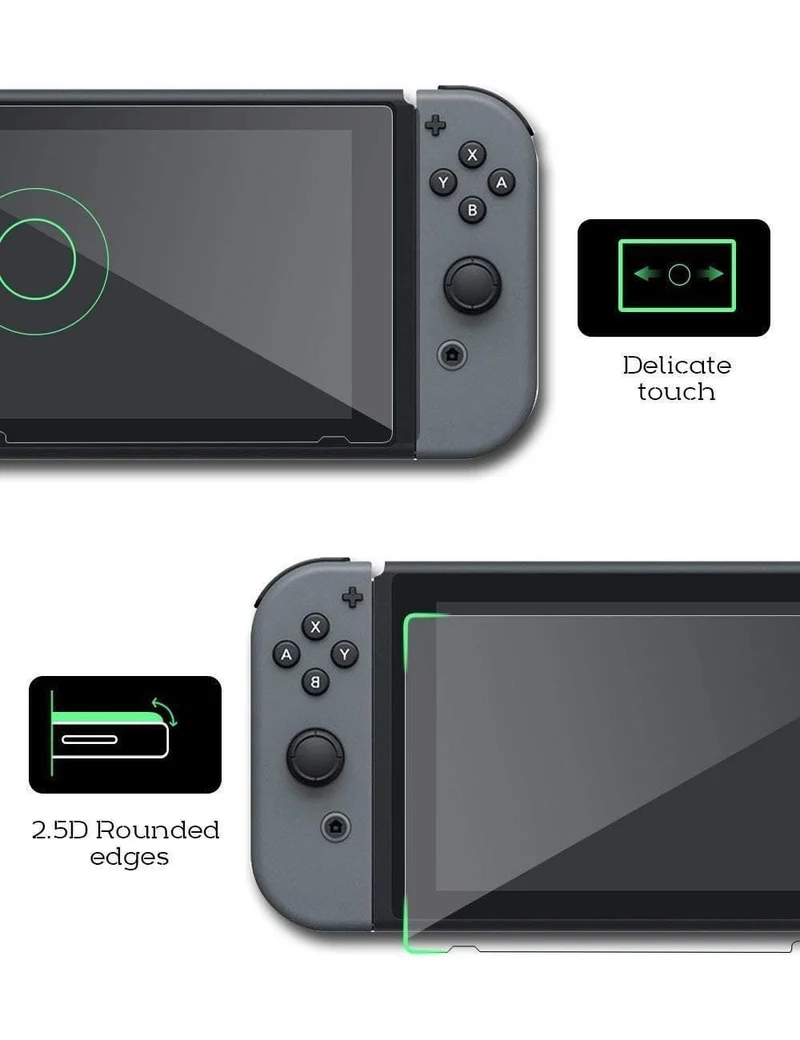 Film gehärtetes Glas für Nintendo Protector