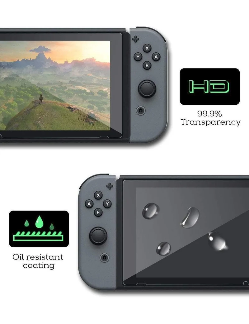 Film gehärtetes Glas für Nintendo Protector