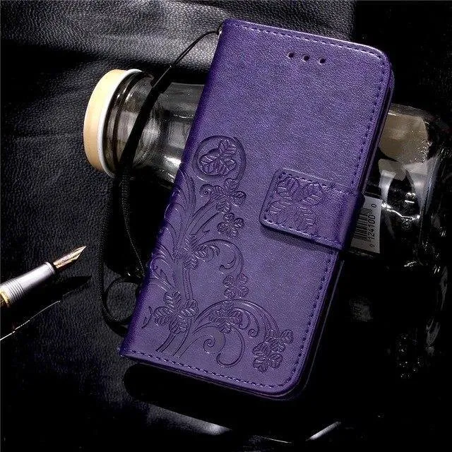 Luxus Leder Handy Fall Für Doogee X3 / X5 Max X5 Max Pro / F5 / X6 X6 Pro Zurück Abdeckung Flip Shell Brieftasche Stand