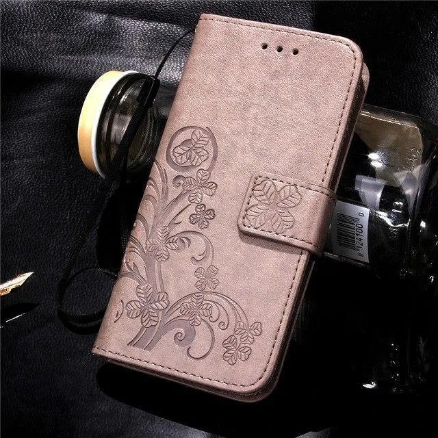 Luxus Leder Handy Fall Für Doogee X3 / X5 Max X5 Max Pro / F5 / X6 X6 Pro Zurück Abdeckung Flip Shell Brieftasche Stand