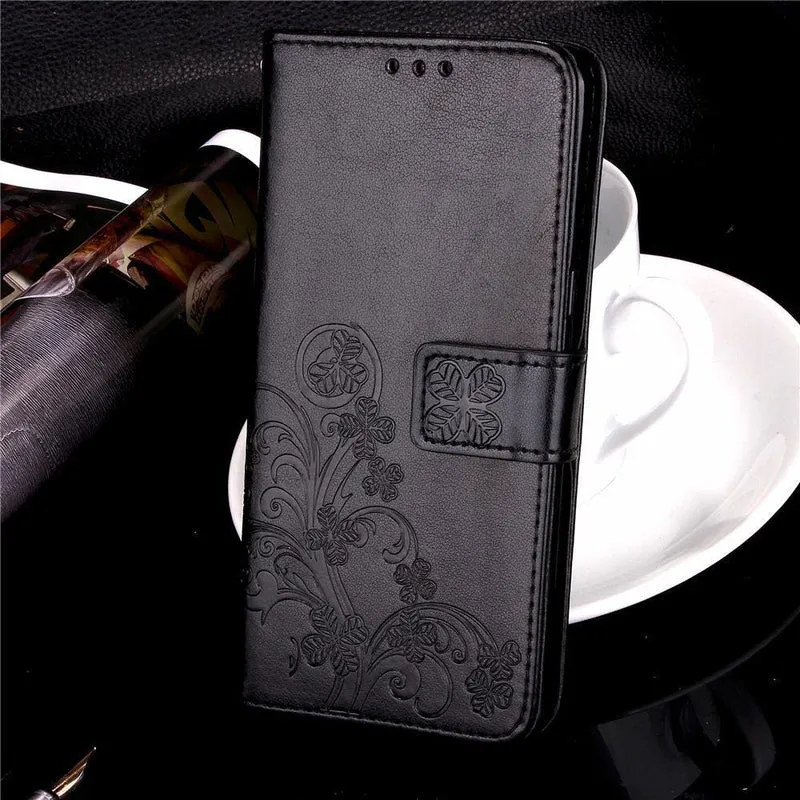 Luxus Leder Handy Fall Für Doogee X3 / X5 Max X5 Max Pro / F5 / X6 X6 Pro Zurück Abdeckung Flip Shell Brieftasche Stand